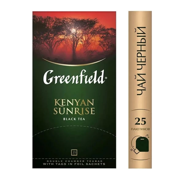 Greenfield Ceai negru Kenyan Sunrise 25p х 2g - image 2