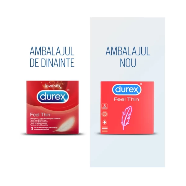 Презервативы Durex Feel Thin 3 шт - image 3