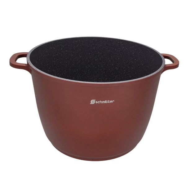 Schmitter Oala Inalta ceramic cu capac aluminiu turnat 28cm, 10.5L - image 2