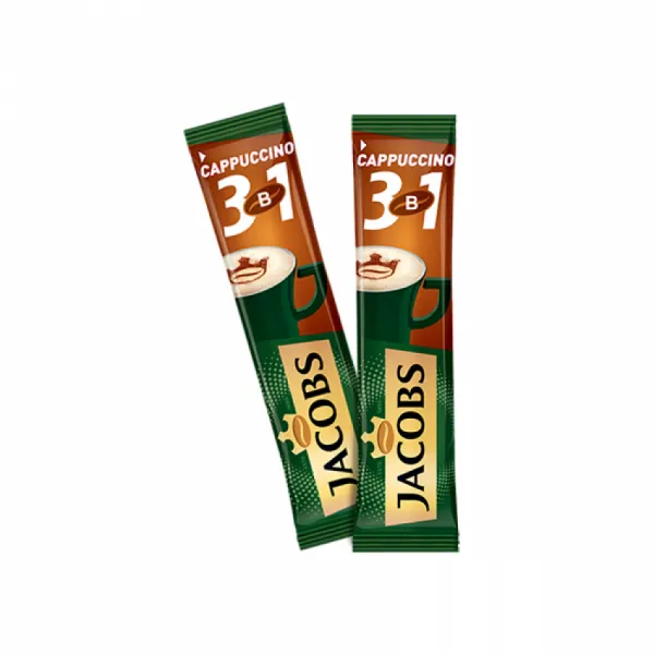 Кофейный напиток Jacobs 3 в 1 Cappuccino 12.5 г - image 2