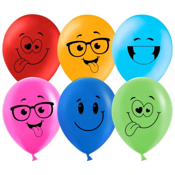 JACOBASAN Set 5 baloane latex SMILE - image 1
