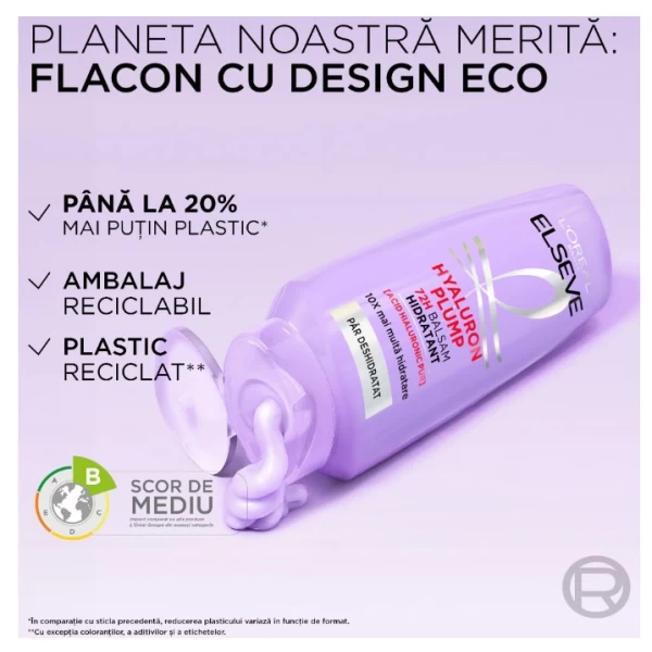 Elseve Balsam Hyaluron Plump pentru par deshidratat, 200 ml - image 7