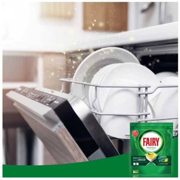 Fairy Detergent pentru masini de spalat vase All in One 22buc ORIGINAL - image 5