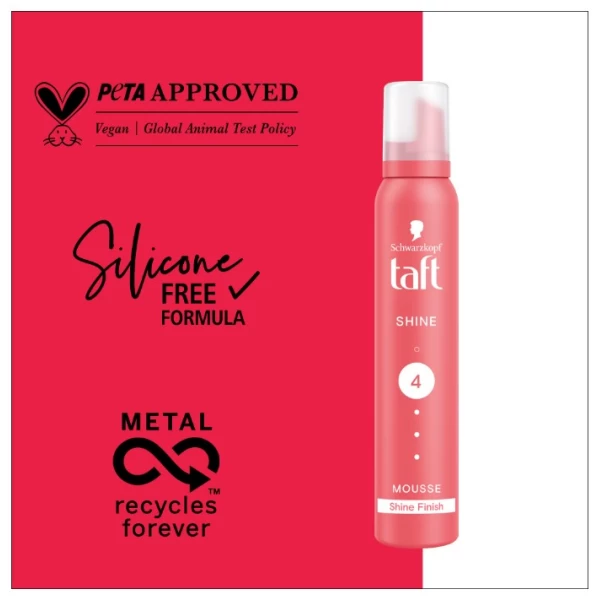 Taft Spuma modelatoare 200ml Shine - image 2