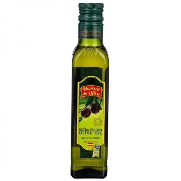 Оливковое масло Maestro De Oliva Extra Virgin Целебное 250 мл - image 1