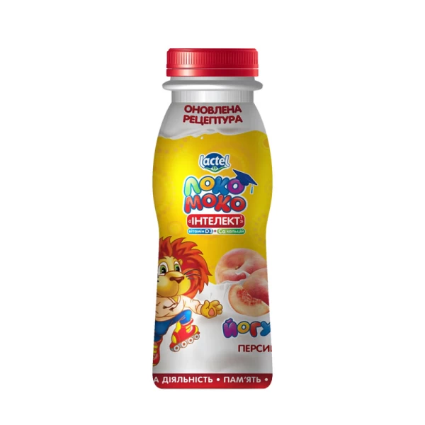 Loko Moko Iaurt de baut cu umplutura piersic 1,5% 185g - image 1