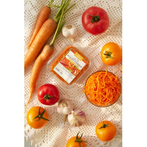 Корейская морковь умеренно острая "Din Cămară" 200 г - image 2