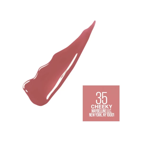 Maybelline Ruj lichid SuperStay Vinyl INK 35 Cheeky 4,2 ml - image 2