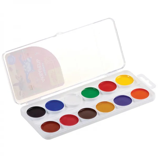 Acuarela Multi-Pulti, din miere, 12 cul., fara pensula, euroagat - image 3