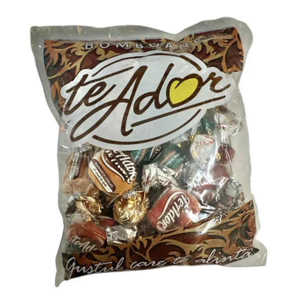 Te Ador Конфеты с молоком и миндалем в шоколаде 200г - image 1