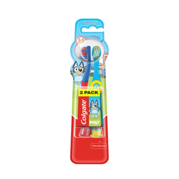 Colgate Periuta de dinti Extra Soft 1+1 pentru copii, varsta 2-6 ani - image 1