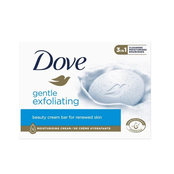 Dove Крем мыло крем Bar Exfoliant 90 гр - image 1