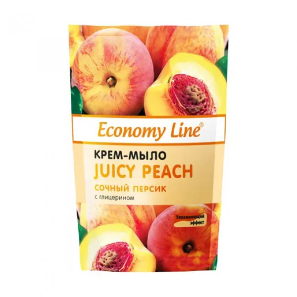 Economy Line Sapun-crema 460g Persic - image 1