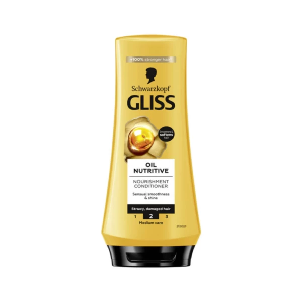 Gliss Питательный бальзам Oil Nutritive для сухих и поврежденных волос 200 мл - image 1