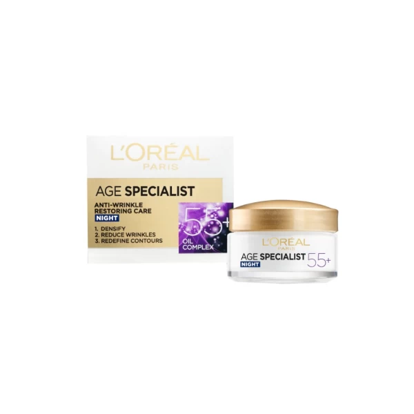 L'Oreal Crema antirid de noapte pentru fata Age Specialist 55+ - image 3
