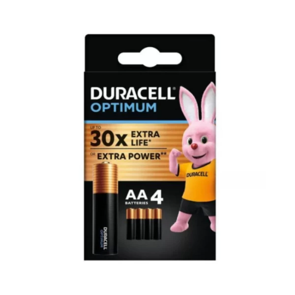 Duracell Baterie AA MX1500 K4 Optimum - image 1