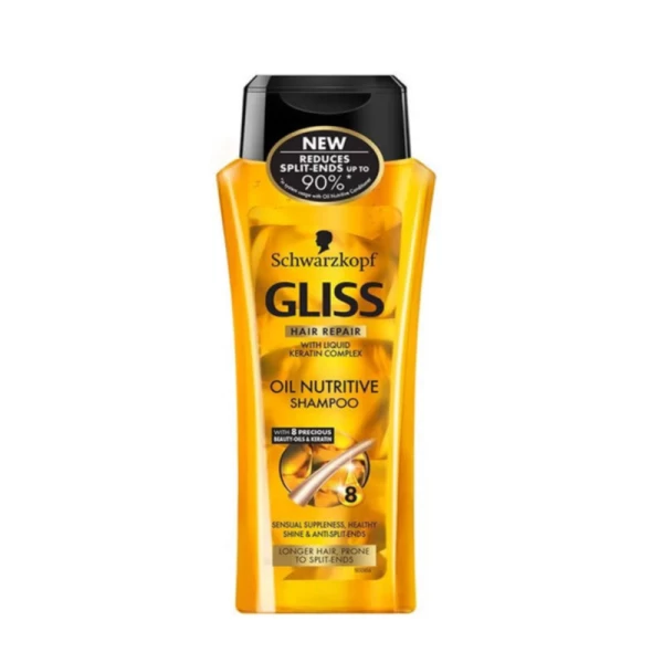 Gliss Шампунь Oil Nutritive для длинных волос с секущимися кончиками, 400 мл - image 1