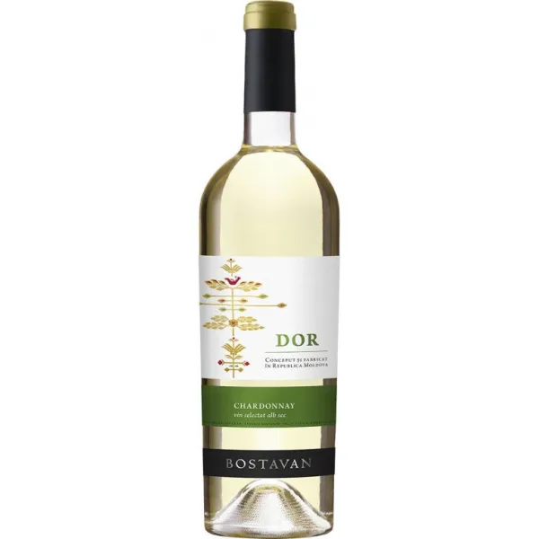 DOR Bostavan Chardonnay vin alb sec 0.75l - image 1