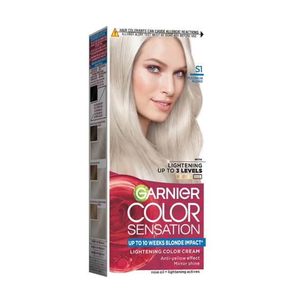 Garnier Color Sensation Vopsea de par S1 Platinum Blond - image 1