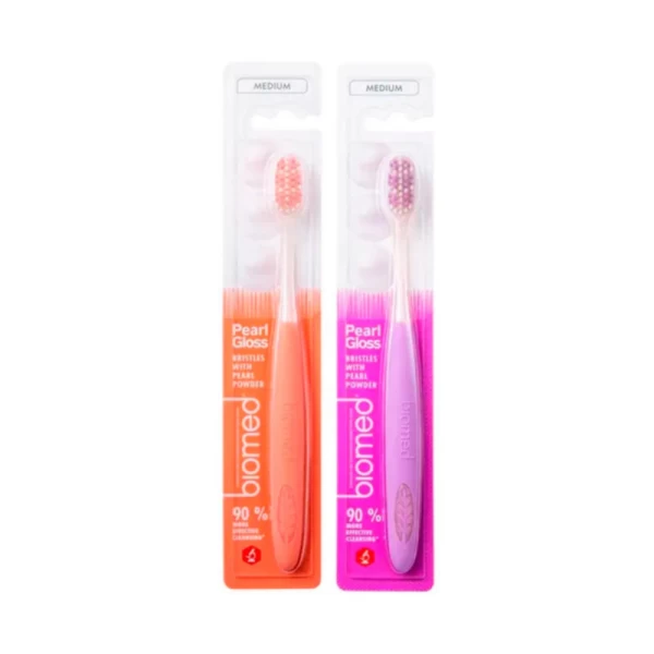 BioMed зубная щетка Pearl Glass комплексная, средняя 1шт - image 1
