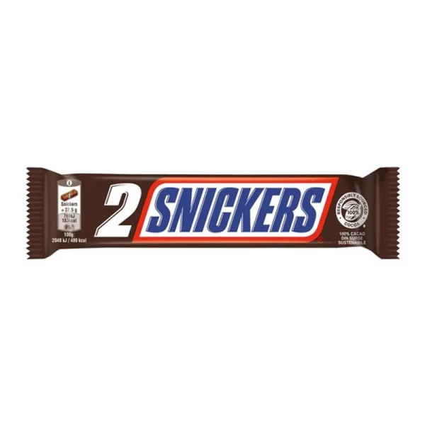 Шоколадные батончики Snickers Super 75g - image 1