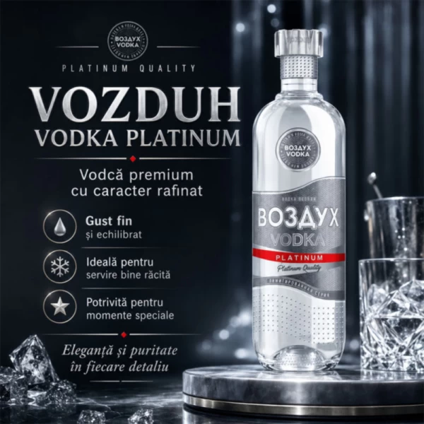 Vozduh Водка Натурал 40 % 0,5 л - image 2