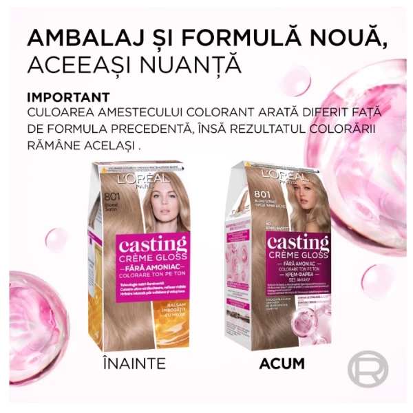 Casting Creme Gloss Vopsea de par 801 Blond Satin - image 3