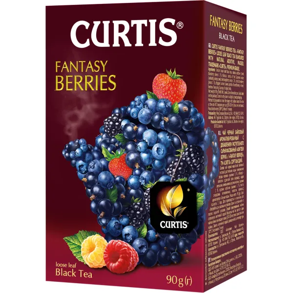 Чай черный Curtis Fantasy Berries 90g - image 1