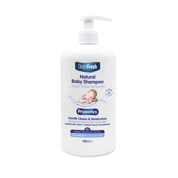 Шампунь Deep Fresh Probiotics детский натуральный, с пробиотиками, 750 мл - image 1