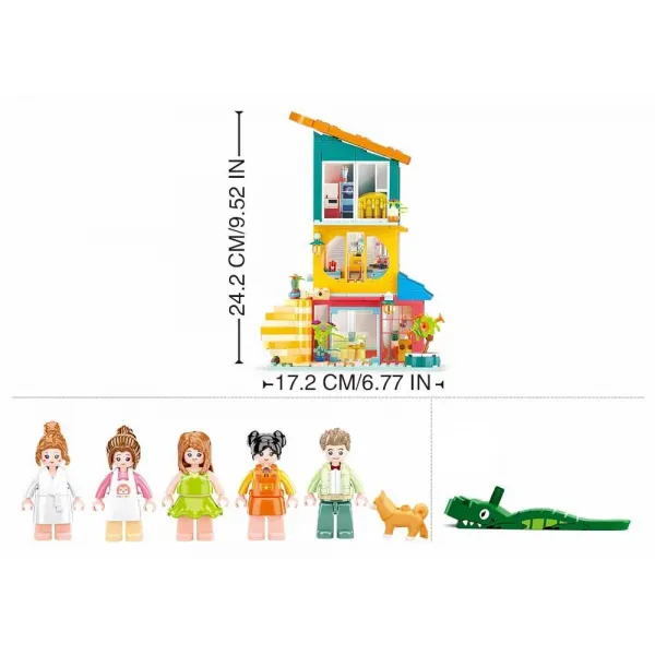 Constructor Girls Dream Casa Jenga - image 5