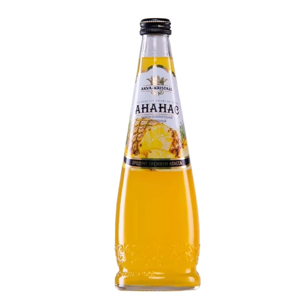 Газированный напиток Аква Кристалл Ананас 0,5 л - image 1