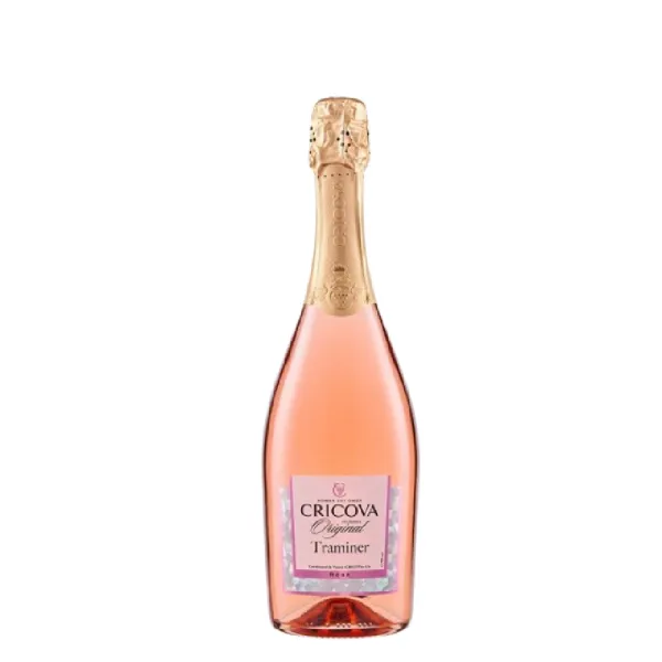 Вино игристое Cricova Roz demisec Traminer 0,75 л - image 1