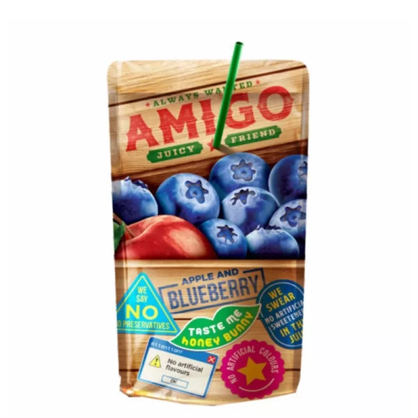 Amigo Напиток сокосодержающий черничный 200 мл - image 1
