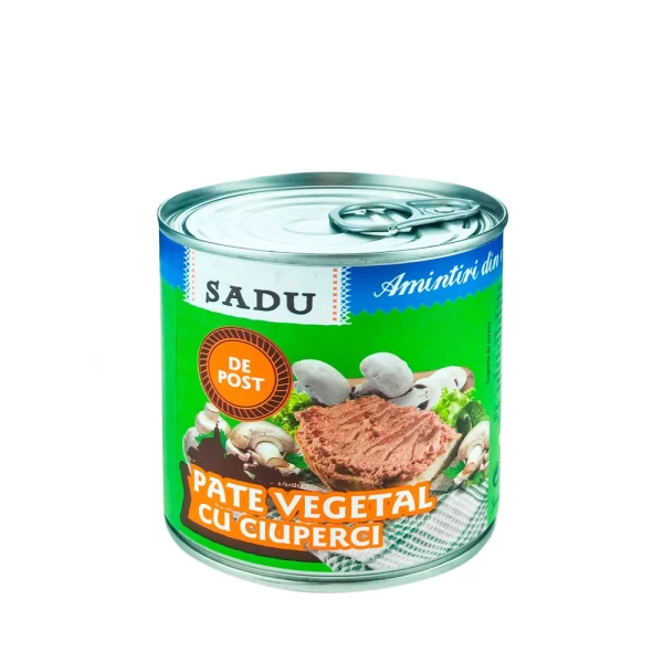 Pate vegetal cu ciuperci Sadu 300g - image 1