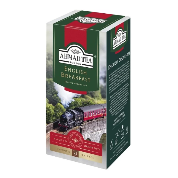 Ahmad Tea Ceai negru Premium English Breakfast 25 plicuri - image 1