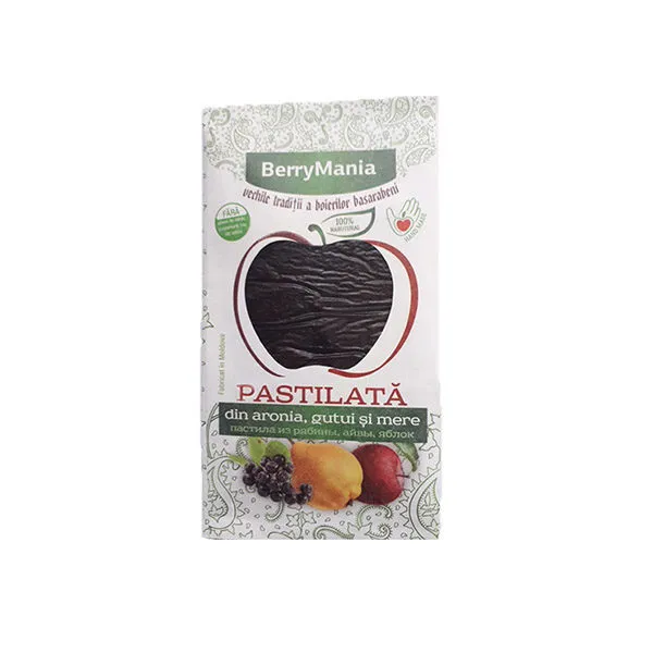 BerryMania Pastilata aronia, gutui si mar 90gr - image 1