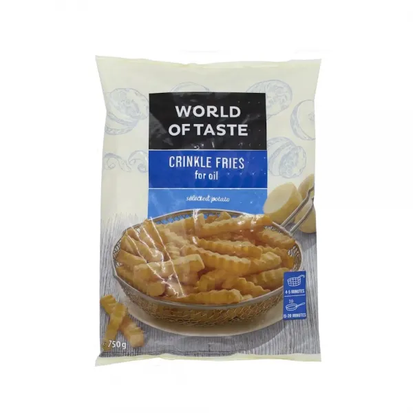 Cartofi fri World of Taste congelati 750g - image 1