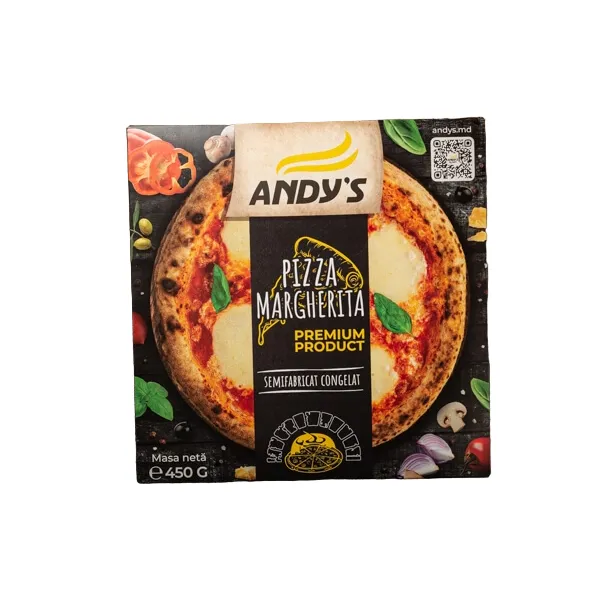 Andys Pizza Margherita 450г замороженная - image 1