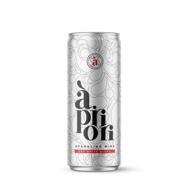 Apriori Vin Spumant Alb sec Glera 0.25L Doza - image 1