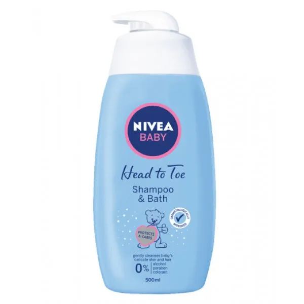 Nivea Baby Sampon & Spuma de Baie 750 ml - image 1