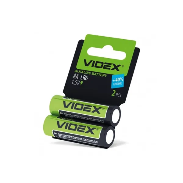 Baterie alcalină VidexLR6/AA 2buc - image 1