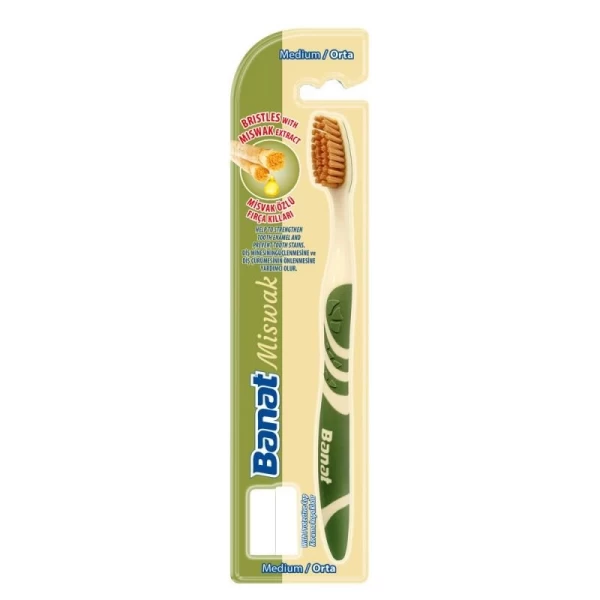 Banat Periuta de dinti Nature Miswak medie - image 1