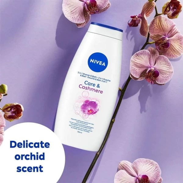 Nivea Гель для душа Care & Cashmere 750 мл - image 2