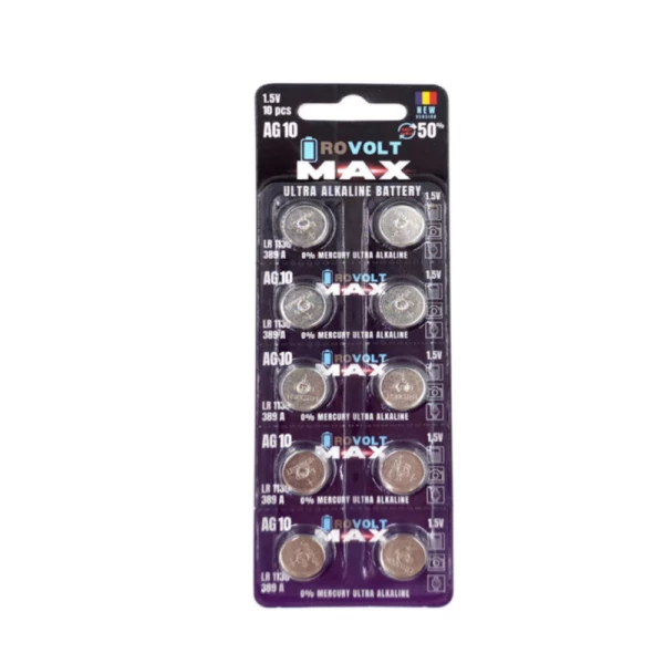 Rovolt Ultra baterie ALK AG10 BL10 (3) - image 1