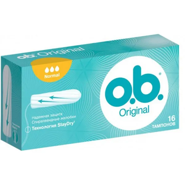 OB Tampoane Original Normal 16 buc - image 1