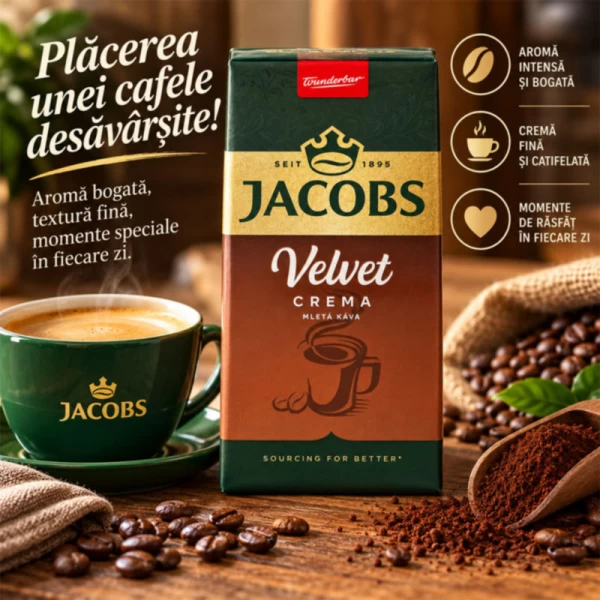 Jacobs Velvet Cafea macinata 250 g - image 2