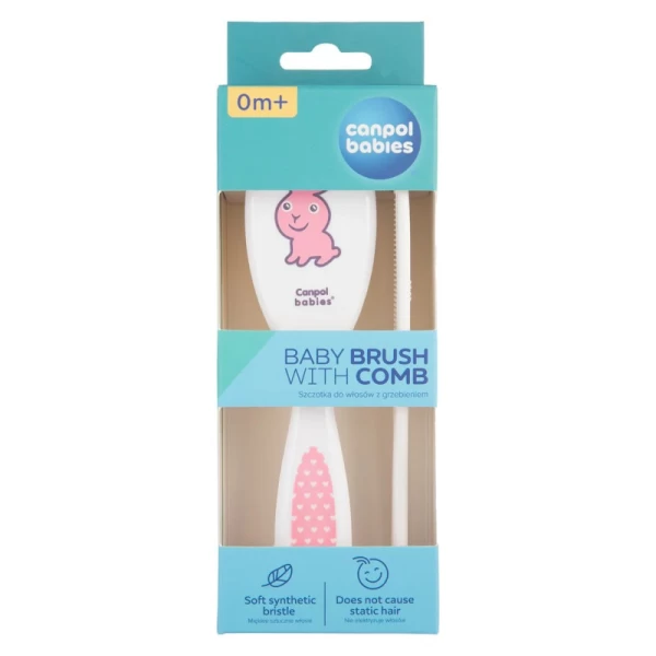 Set perie moale si pieptene Canpol pentru copii 2/417 - image 2