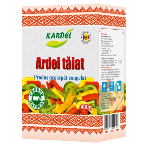 Kardel Ardei taiat 400g - image 1