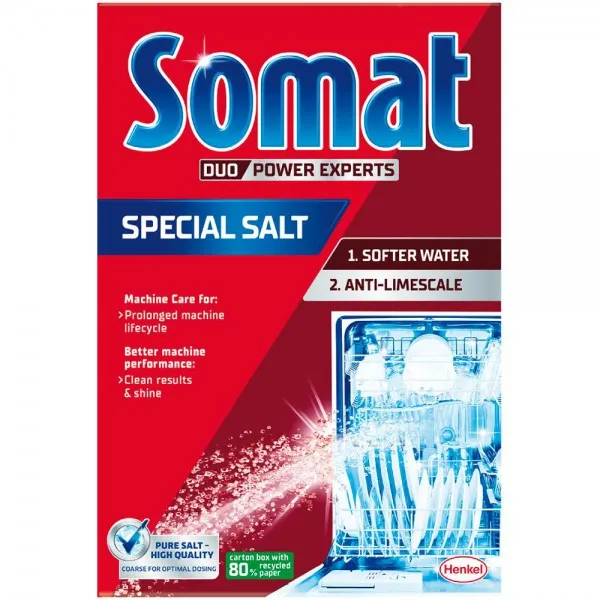 Somat Sare dedurizanta 1,5kg pentru masina de spalat vase - image 1