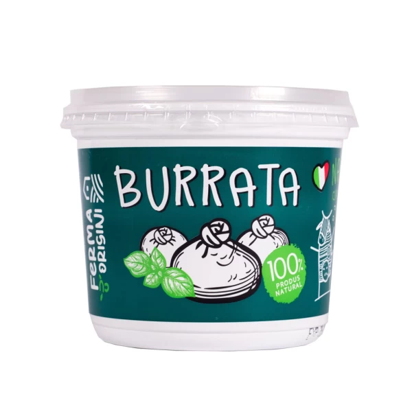 Ferma cu Origini Burrata de Bivolita 150g - image 1